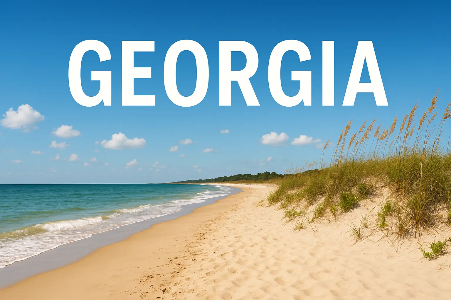 Beaches in Georgia