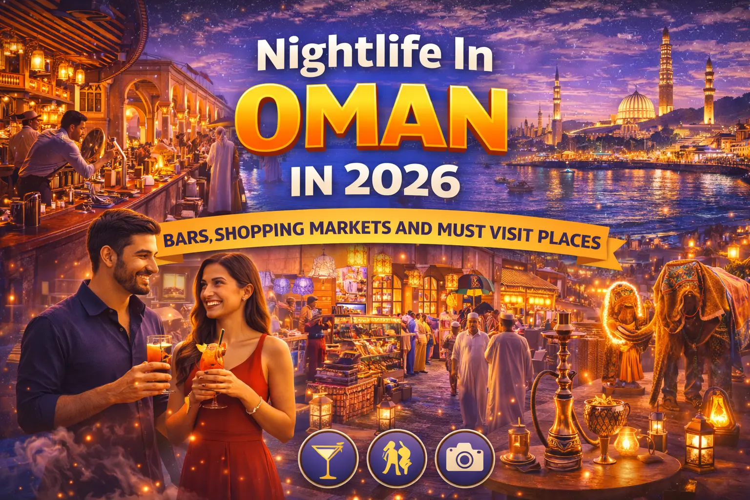 Nightlife In Oman: Bars, Shopping Markets And Must Visit Places