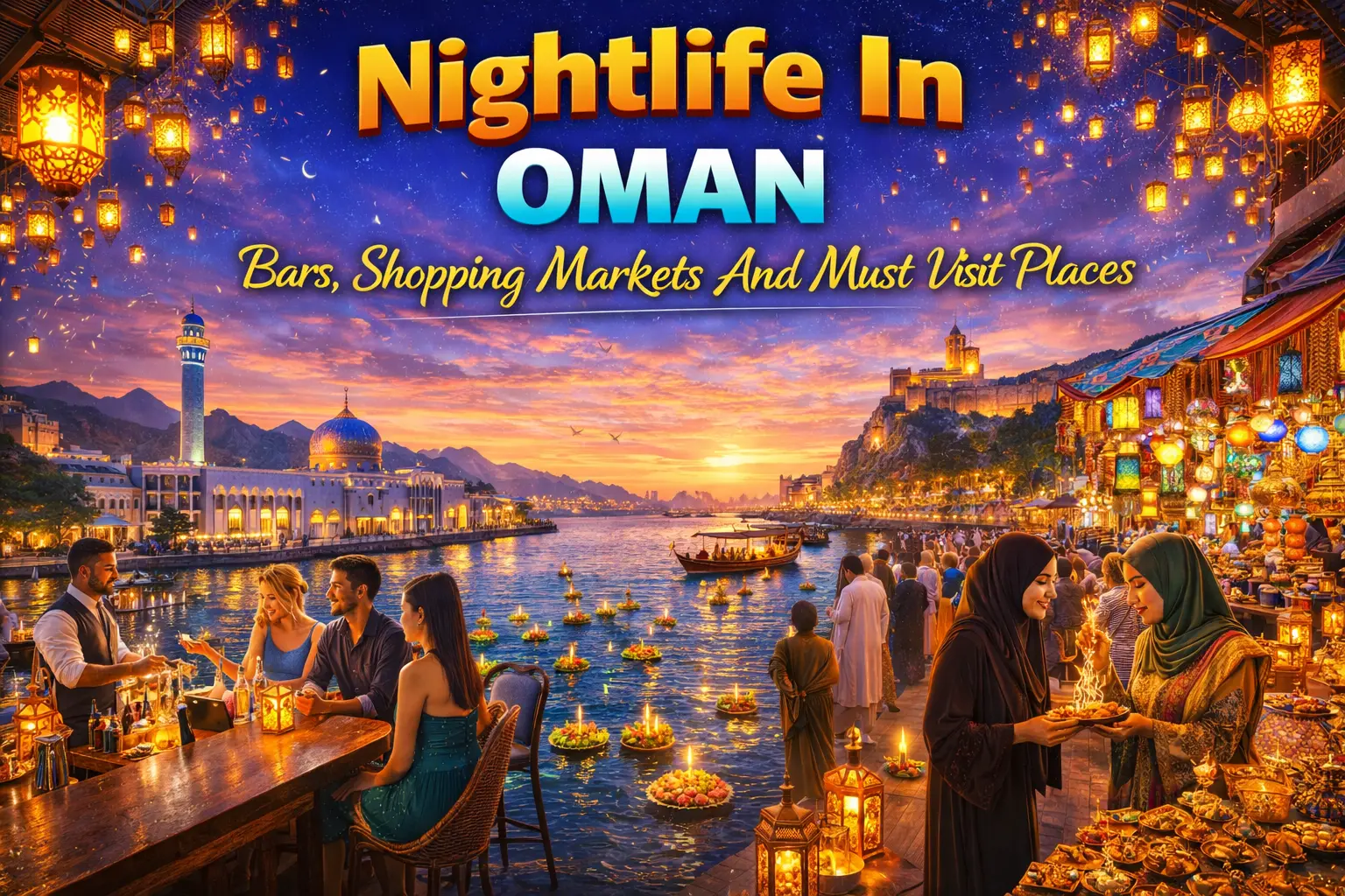 Nightlife In Oman: Bars, Shopping Markets And Must Visit Places