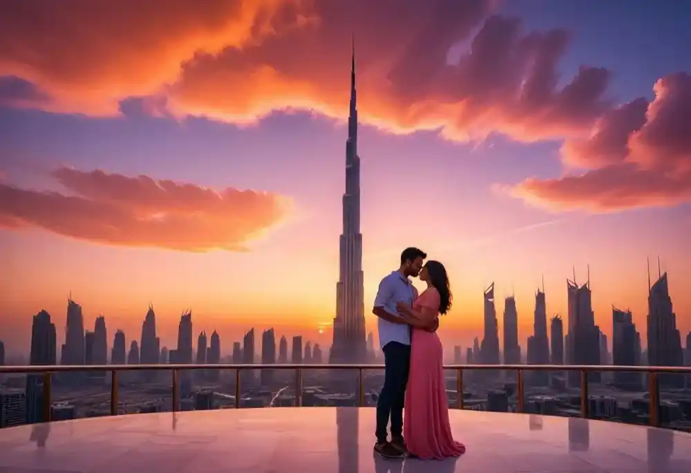 5 Night 6 Days Dubai Honeymoon trip with Luxury Hotel